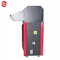 Spraying machine for rockwool